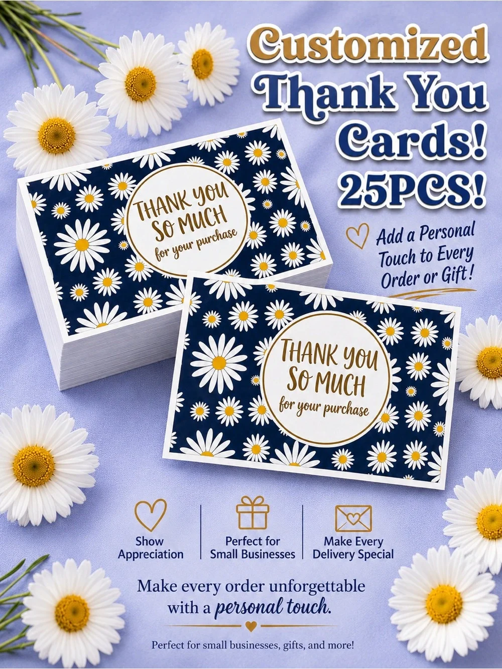 175PC Bundle. 25 XL Poly Mailers, 25 Cellophane Bags, 25 Cards & 100 Stickers - Picture 4 of 8